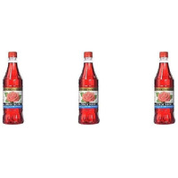 Pack Of 3 - Kalvert Foods Rose Syrup - 23.5 Oz (700 Ml)