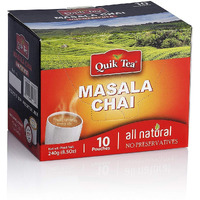 Chai Tea Latte - Masala Chai Tea 10 Latte Tea Pouches By QuikTea