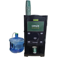 4-in-1 Girnar Fully Automatic Premix Based Coffee & Tea Vending Machine Pro Commerical Coffee & Tea Maker with 3 Liters Hot Tank Capacity No Milk Required 2 Lanes Chai Maker