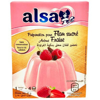 Alsa Strawberry Flan