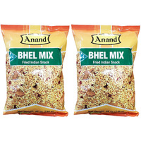 Anand Bhel Mix Fried Indian Namkeen Snack (2 Pack, Total of 52oz)