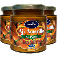 Belmont Aji Amarillo Hot Yellow Pepper Paste - 3 Pack