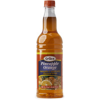 GRACE PINEAPPLE-ORANGE (FLAVORED SYRUP) 25.5 OZ