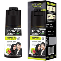 Indica Easy Shampoo In Hair Colour| Natural Black | 180ml (6.08 oz)