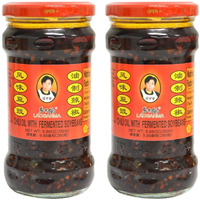 LaoGanMa Chili Oil with Fermented Soybeans  9.88 Oz. (Pack of 2)