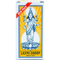 Laxmi Dhoop Sticks - Box of 12 Packs, 8 Sticks Each