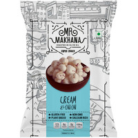 Mr Makhana Cream & Onion, 75 GM - Pack of 2