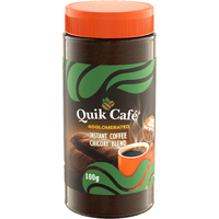 QuikCafe Agglomerated Arabica Coffee and Chicory Instant Coffee  100g