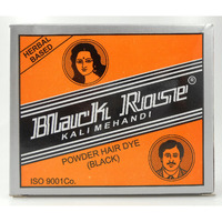 Black Rose 50grams Kali Mehndi Black Henna Herbal Hair Dye Powder