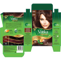 Dabur Vatika 100% Natural Henna Hair Color Creme Kit - Natural Brown