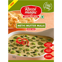 Rasoi Magic Methi Mutter Malai Seasoning Mix Spices 50gm/1.76 Oz
