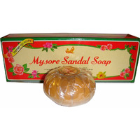 Mysore Sandal Soap - Box Of Three Large Bars -
