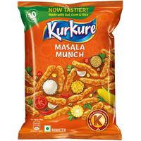Kurkure Namkeen Masala Munch, 50g [Pack of 15]