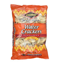 Excelsior Water Crackers Cinnamon FAT FREE Jamaica's Favorite (Pack of 3 at 11.85oz Each)