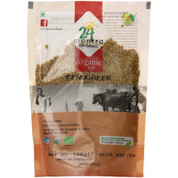24 Mantara 24 Mantra Organic Fenugreek Methi - 7 Ounce ,, ()
