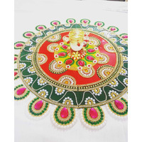 Rangoli with Diya