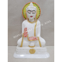 White Marble Buddha Statue