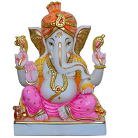 White Marble Ganesha Statue, Marble Ganesha Fine Murti, Ganesha Moorti, Diwali Gift Ganesha Statue