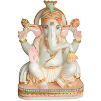 White Marble Ganesha Statue, Marble Ganapati, Marble Ganesh Statue, Ganesha Statue For Mandir