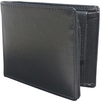 FIONA Mens Leather Bifold Wallet | Wallets For Men RFID Blocking | Genuine Leather | Extra Capacity Mens Black Wallet |