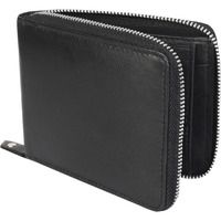 FIONA Mens Leather Bifold Wallet | Wallets For Men RFID Blocking | Genuine Leather | Extra Capacity Mens Black Wallet |