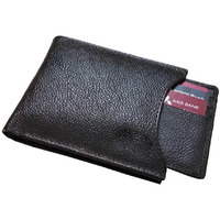 FIONA Mens Leather Bifold Wallet | Wallets For Men RFID Blocking | Genuine Leather | Extra Capacity Mens Black Wallet |