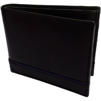 FIONA Mens Leather Bifold Wallet | Wallets For Men RFID Blocking | Genuine Leather | Extra Capacity Mens Black Wallet |