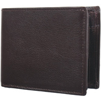FIONA Mens Leather Bifold Wallet | Wallets For Men RFID Blocking | Genuine Leather | Extra Capacity Mens Brown Wallet |
