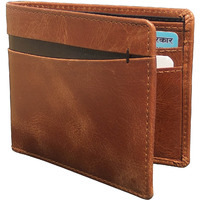 FIONA Mens Leather Bifold Wallet | Wallets For Men RFID Blocking | Genuine Leather | Extra Capacity Mens Brown Wallet |