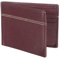 FIONA Mens Leather Bifold Wallet | Wallets For Men RFID Blocking | Genuine Leather | Extra Capacity Mens Brown Wallet |