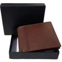 FIONA Mens Leather Bifold Wallet | Wallets For Men RFID Blocking | Genuine Leather | Extra Capacity Mens Brown Wallet |