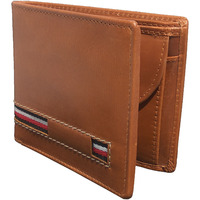 FIONA Mens Leather Bifold Wallet | Wallets For Men RFID Blocking | Genuine Leather | Extra Capacity Mens Brown Wallet |