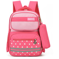 BabyPink Plus Cgreen Casual WaterProof BackPack School Bag office Teens Boys/Girls (Color: PINK)