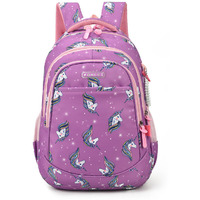 Military Green Casual WaterProof BackPack School Bag office Teens Boys/Girls (Color: PURPLE)