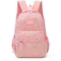 Baby Pink Casual WaterProof  Lightweight BackPack School Bag office Teens Boys/Girls (Color: PEACH) (Color: PEACH)
