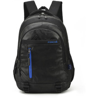 Black plus blue Casual WaterProof Lightweight BackPack School Bag office Teens Boys/Girls (Color: BLACK)