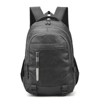 Black plus blue Casual WaterProof Lightweight unisex BackPack School Bag office Teens Boys/Girls (Color: BLACK) (Color: GREY)