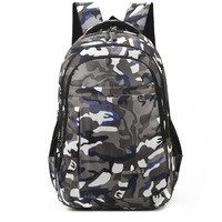 Red Plus Black Casual WaterProof BackPack School Bag office Teens Boys/Girls (Color: GREY)
