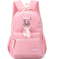 Baby Pink Casual WaterProof  Lightweight BackPack School Bag office Teens Boys/Girls (Color: PINK) (Color: PINK)