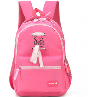 Baby Pink Casual WaterProof  Lightweight BackPack School Bag office Teens Boys/Girls (Color: PINK) (Color: PINK)
