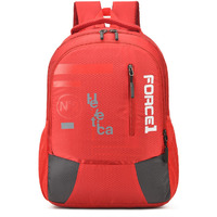 Red Plus Grey Casual Waterproof BackPack School Bag office Teens Boys/Girls (Color: RED)