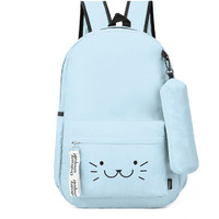 Casual Backpack lightweight unisex Waterproof for Mens & Women . (Color: Sky Blue)