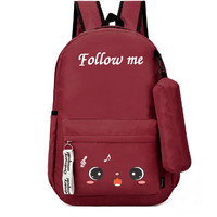 Casual Backpack School Bag Office for Mens Boys Girls Women lightweight unisex Waterproof. (Color: Maroon)