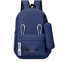 Casual Backpack lightweight unisex Waterproof for Mens Boys Girls Women. (Color: Navy Blue)