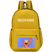 Casual Backpack lightweight unisex Waterproof. (Color: yellow)