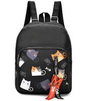 Latest stylish branded black ladies backpack school college office for girls women