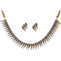 Beautiful fashion Jewellery Awesome Semi Precious Necklace for Womenby Sri Jagdamba Pearls