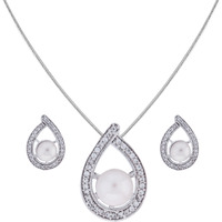 Beautiful fashion Jewellery Natasha Pendant set for Women by Sri Jagdamba Pearls