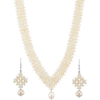 Beautiful fashion Jewellery Conventional Pearl Necklace set for Women by Sri Jagdamba Pearls