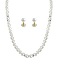 Beautiful fashion Jewellery Single Strand Exclusive Pearl Necklace for Women by Sri Jagdamba Pearls